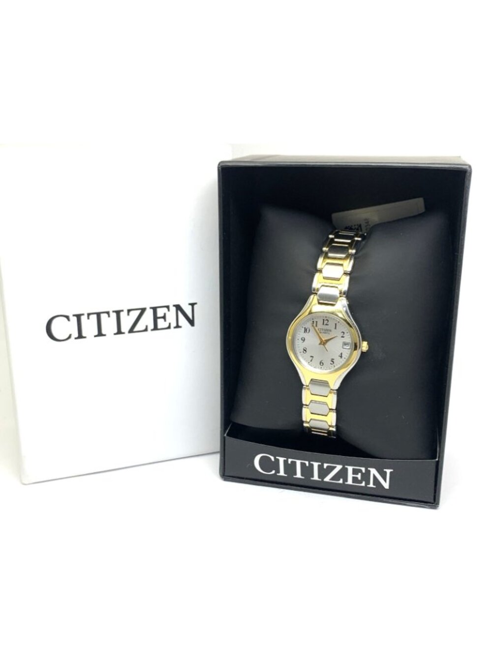 Citizen Womens Watch EU2254-51A Quartz Silver Dial Two Tone Stainless Steel 23mm - Picture 3 of 14